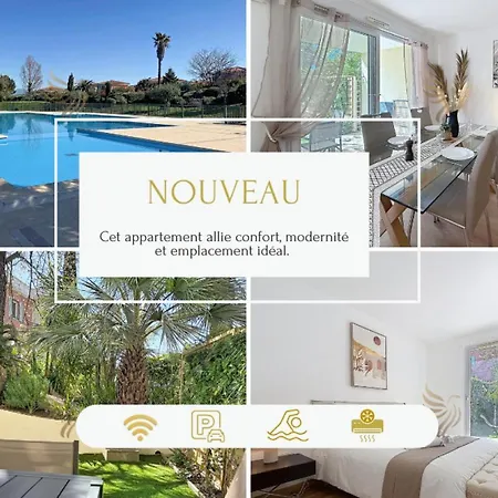 Lägenhet L Oasis Florentine T2 Jardin Wifi Clim