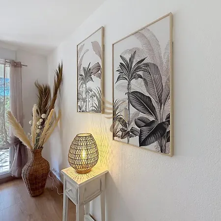 L Oasis Florentine T2 Jardin Wifi Clim 아파트