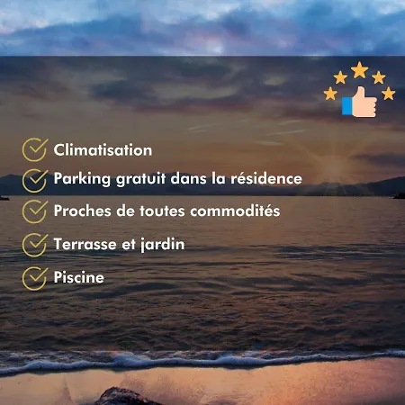 L Oasis Florentine T2 Jardin Wifi Clim * Frejus